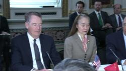 US and China resume talks in trade standoff Instructional Video