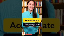 Pronounce 'Accumulate' #shorts Instructional Video