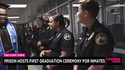 One Good Thing: Prison Hosts First Graduation Ceremony for Inmates News Clip