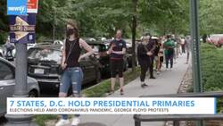 7 States, D.C. Hold Presidential Primaries Amid Protests And Pandemic News Clip