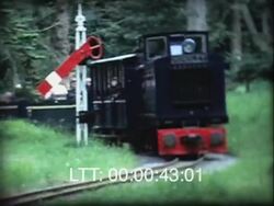 Tourist Train Ride, 1960s Stock Footage