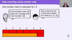 Use knowledge of skip counting and division to solve problems relating to measure Instructional Video