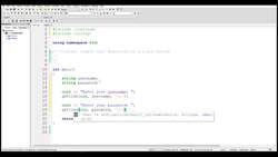 Fundamentals of Object-Oriented Programming - C++ - User Registration Program Instructional Video