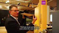 Meet the Austrian carpenter safeguarding precious flutes with his new 'smart case' invention News Clip