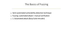 Web Hacker's Toolbox - Tools Used by Successful Hackers - The Basics of Fuzzing Instructional Video