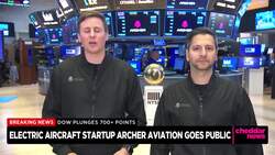 Electric Aircraft Maker Archer Aviation Makes NYSE Debut Via SPAC Merger News Clip