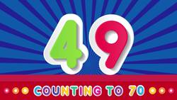Count to 70 Instructional Video