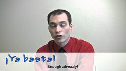 How to say, "Enough already!" in Spanish (Día 13) Instructional Video