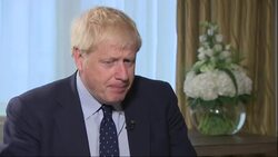Boris Johnson interviewed at Conservative Party conference News Clip