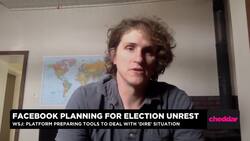 Facebook Prepares For The Possibility of Election Unrest News Clip