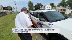 AMR to be first ambulance service in Fairfield County to carry whole blood News Clip