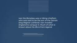 Britannica Q&A: Ivar the Boneless Instructional Video