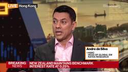 HSBC Favors Low-Yielding EMs Including China, S Korea News Clip