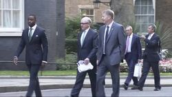 NFL owners arrive at 10 Downing Street News Clip