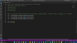 The Art of Doing - Python Network Applications with Sockets - The Threading Module Basics Part 2 Instructional Video