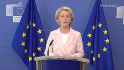 Von der Leyen Calls Russia's Gas Decision 'Blackmail' News Clip
