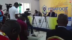 CLEAN : Football coach rape claims in Gabon : illustration images of training News Clip