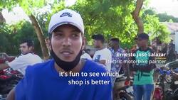 Amid fuel shortages, Cubans are embracing electric motorbikes to get around News Clip