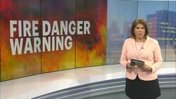 Firefighters in Orange extinguish brush fire before it could spread to homes News Clip