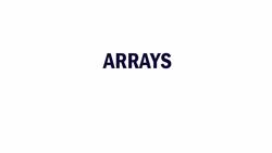 Comprehensive Android Developer Bootcamp - Introduction to Arrays Instructional Video