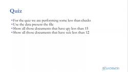 MongoDB Mastering MongoDB for Beginners (Theory and Projects) - Solution ($lt) Instructional Video