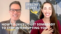 How to Get Somebody to Stop Interrupting You with 4 Simple Tips Instructional Video