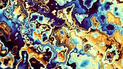 Moving random psychedelic wavy texture. Stock Footage