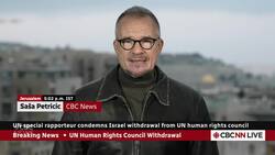 UN special rapporteur condemns Israel withdrawal from UB human rights council | Petricic News Clip