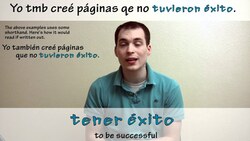 How to say "to be successful" in Spanish (Día 53) Instructional Video