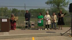 Concrete bison art offers comfort to Manitoba youth affected by abuse News Clip