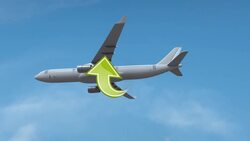 Why Do Airplane Wings Bend Upward? Instructional Video