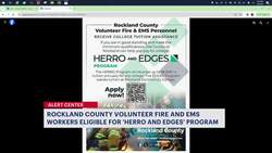 Rockland County offers tuition assistance to volunteer fire and EMS personnel News Clip