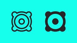 Speaker Icons - Vector Animate Stock Footage