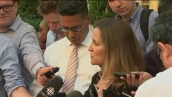 Canadian FM Freeland announces progress on trade deal News Clip