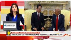 Trump Asks South Korean Prez to Transfer Land Hosting U.S. Military Bases News Clip