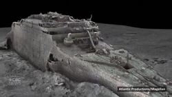 Full view of Titanic wreckage available in historic 3D scan News Clip