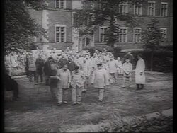 Anti-Jewish Nazi propaganda films from 1937 and 1940 Stock Footage