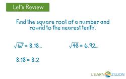 Finding Heights and Lengths Using the Pythagorean Theorem Instructional Video