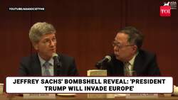 'Trump Will Invade Europe': Jeffrey Sachs' JAW-DROPPING Disclosure On U.S. Invasion | Watch News Clip