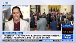 New executive order helps foster kids move into education and employment News Clip