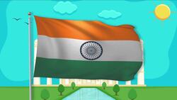 Learn About India: Flag, Colors, and Geography Instructional Video