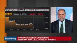 Trump Advisers Weigh Interim China Deal to Delay Tariffs News Clip