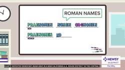 Why Do We Have Middle Names? News Clip