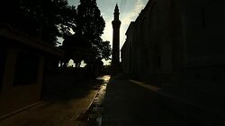 Bursa Ulu Mosque, Turkey Stock Footage