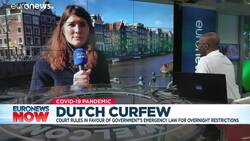 Victory for Dutch government over legal challenge to COVID curfew News Clip