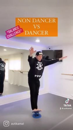 DANCER VS NON DANCER CHALLENGE #shorts Instructional Video