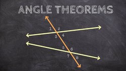 Geometry - What are the Angle Theorems for Parallel Lines and a Transversal Instructional Video
