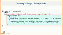 Apache Kafka - Real-time Stream Processing (Master Class) - Kafka Producer - Final Note and References Instructional Video