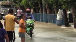 CLEAN : Philippines: Flooded streets and homes submerged in water after super typhoon Noru News Clip