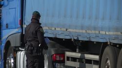 Italian police check traffic leaving affected area Instructional Video